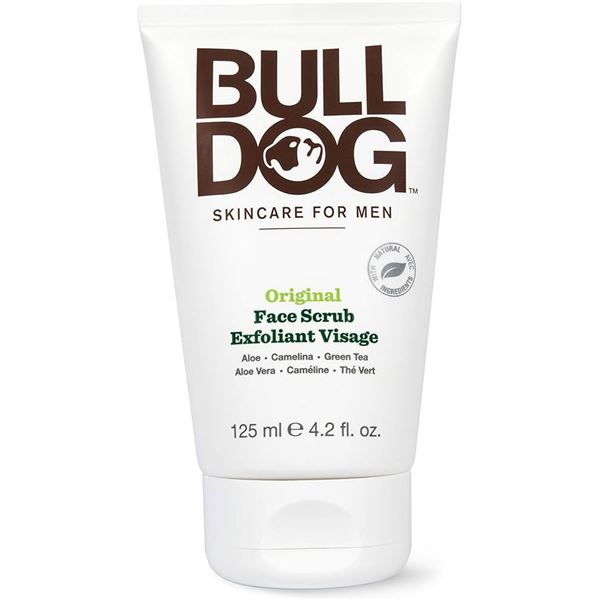 BRAND NEW 125ML BULLDOG FACE SCRUB