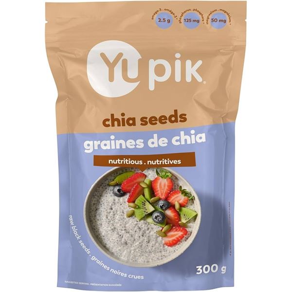 NEW 300G YUPIK CHIA SEEDS