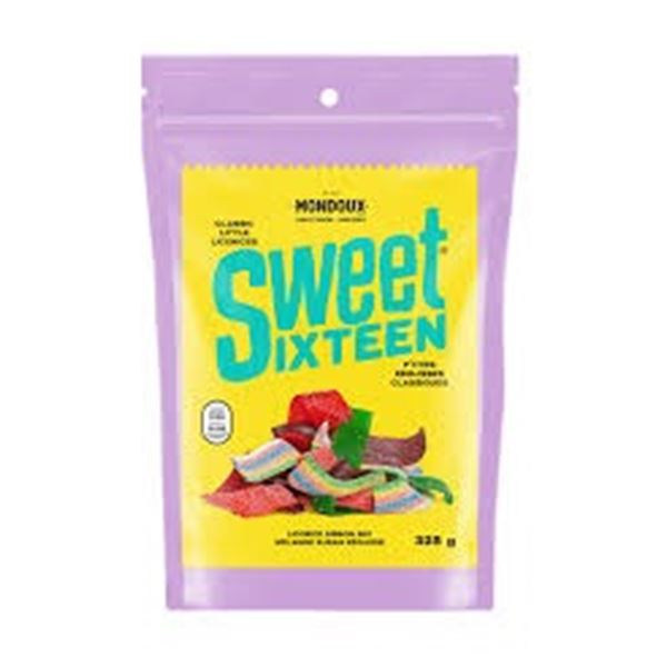 NEW 325G MONDOUX SWEET SIXTEEN LICORICE MIX