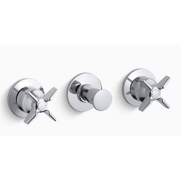 BRAND NEW KOHLER T7751-3-CP TRITON VALVE TRIM AND