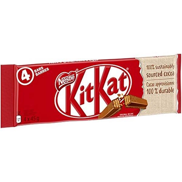 NEW 4 X 45G NESTLE KITKAT