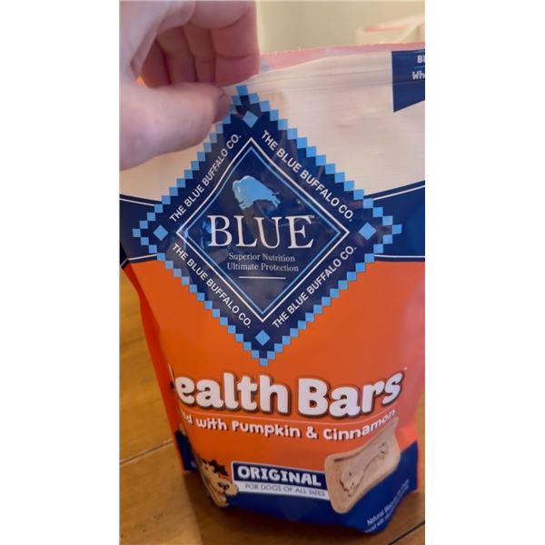 453G BAG OF BLUE BUFFALO HEALTH BARS - ORIGINAL