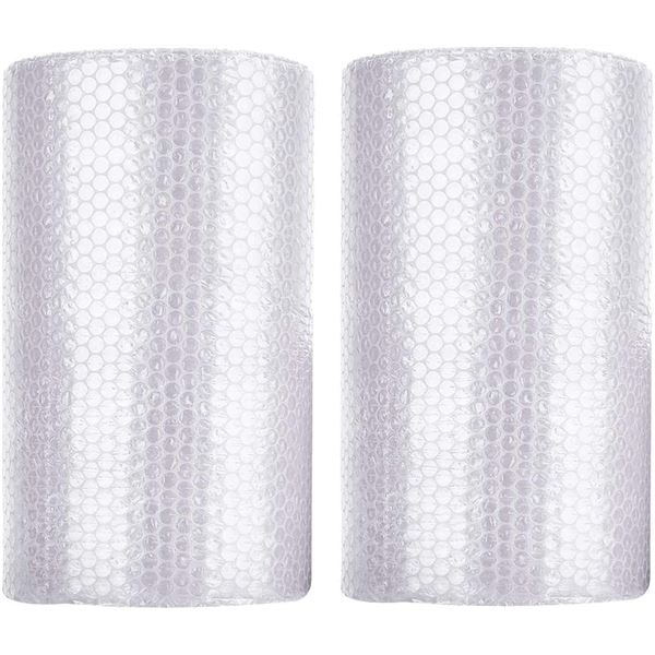 2 NEW TOTAL BOX BUBBLE CUSHIONING WRAP ROLLS