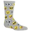 Image 1 : BRAND NEW HOT SOCKS EMOJI FACE SOCKS - YOUTH SIZE