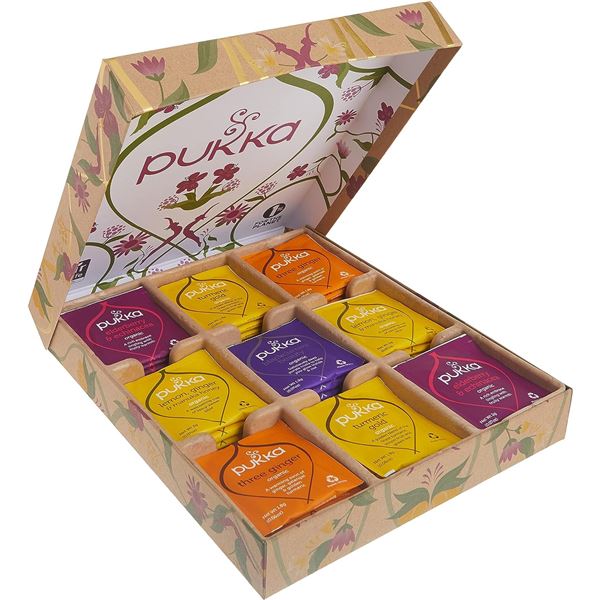 NEW PUKKA ORGANIC TEA SELECTION BOX