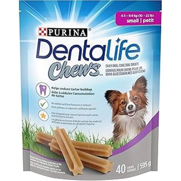 NEW 248G PURINA DENTALIFE CHEWS DOG TREATS