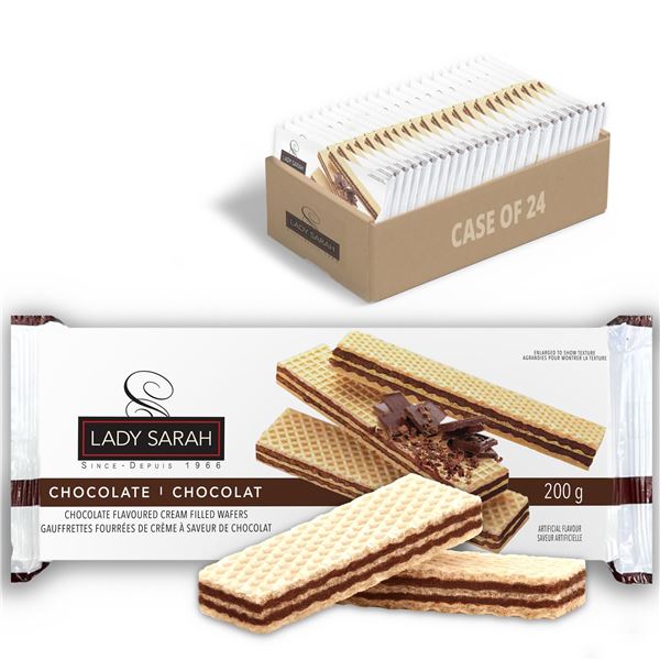 NEW 3 X 200G LADY SARAH CHOCOLATE WAFERS