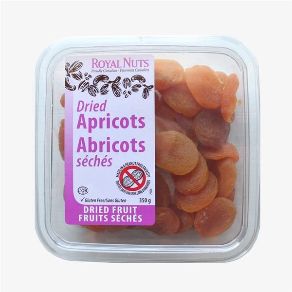 NEW ROYAL NUTS DRIED APPRICOTS 350G