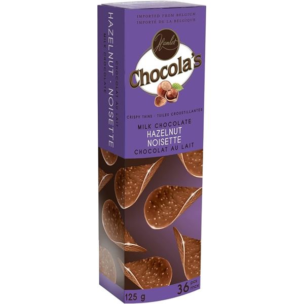 NEW 125G HAMLET MILK CHOCOLATE HAZELNUT