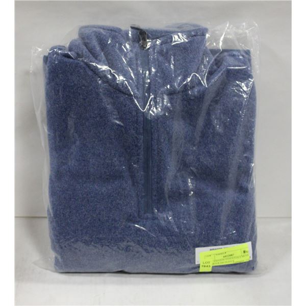 NEW AMAZON ESSENTIALS MENS QUARTER ZIP FLEECE