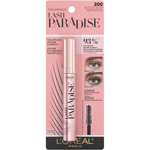 NEW LOREAL PARIS VOLUMINOUS LASH PARADISE 200