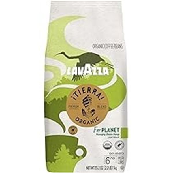 NEW 3 X 55G LAVAZZA ITIERRA ORGANIC MEDIUM ROAST