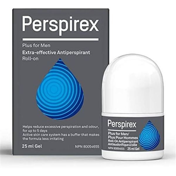 BRAND NEW 25ML PERSPIREX PLUS FOR MEN GEL