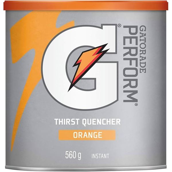 NEW 560G ORANGE GATORADE SPORTS DRINK POWDER