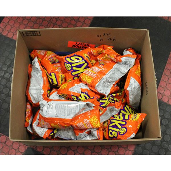 20 BAGS OF TAKIS INTENSE NACHO - NON SPICY ROLLED