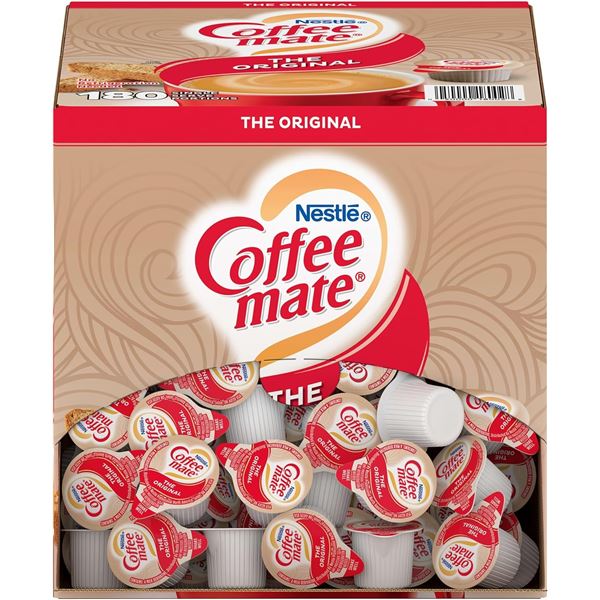NEW CASE WITH 180 COFFEE MATE ORIGINAL COFFEE