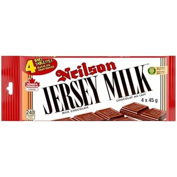 NEW 4 PACK OF NIELSEN JERSEY MILK FULL SIZE