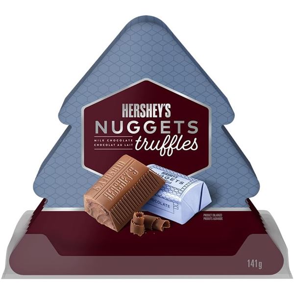 NEW 141G BOX OF HERSHEY'S NUGGETS TRUFFLES