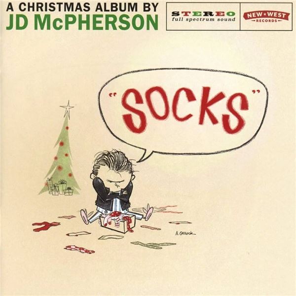 NEW "SOCKS: A CHRISTMAS ALBUM BY JD MCPHERSON"
