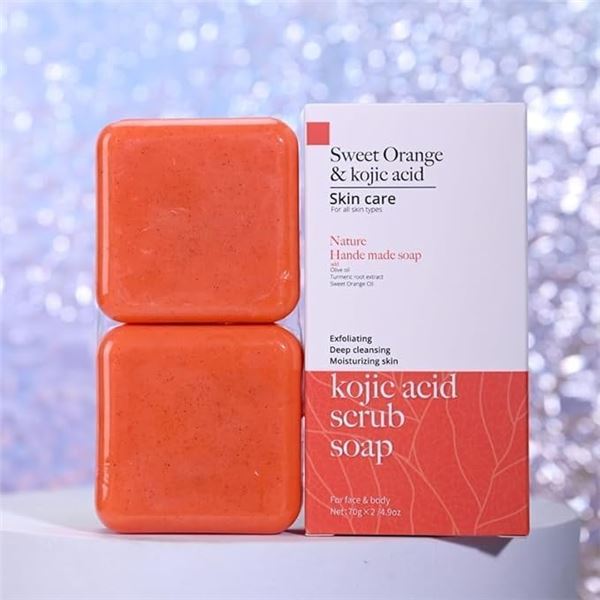 NEW 70G SWEET ORANGE & KOJIC ACID SKIN CARE