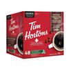 Image 1 : NEW 504G TIM HORTONS 48 K-CUPS GROUND COFFEE