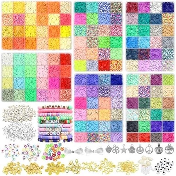 NEW BIBILIYA 144 COLORS CLAY BEADS FOR BRACELETS