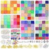 Image 1 : NEW BIBILIYA 144 COLORS CLAY BEADS FOR BRACELETS