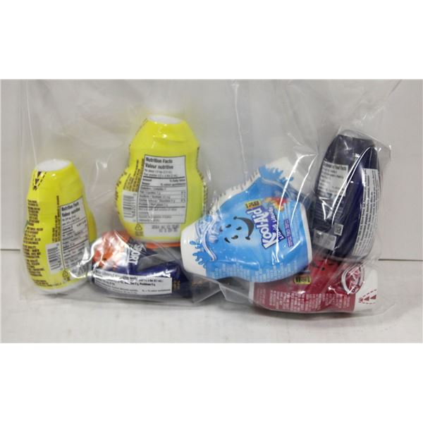 NEW PACK OF 7 LIQUID WATER ENHANCERS