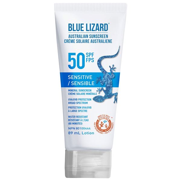 NEW 89ML BLUE LIZARD AUSTRALIAN SUNSCREEN