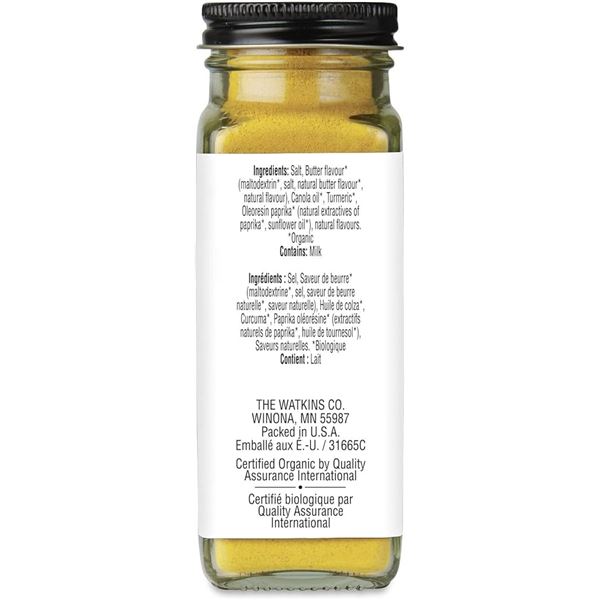 NEW 150G WATKINS BUTTER SALT POPCORN SEASONING