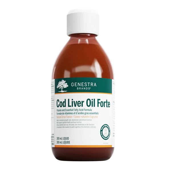 NEW 300ML GENESTRA BRANDS COD LIVER OIL