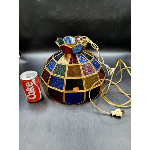 Stained Glass Ceiling Lamp