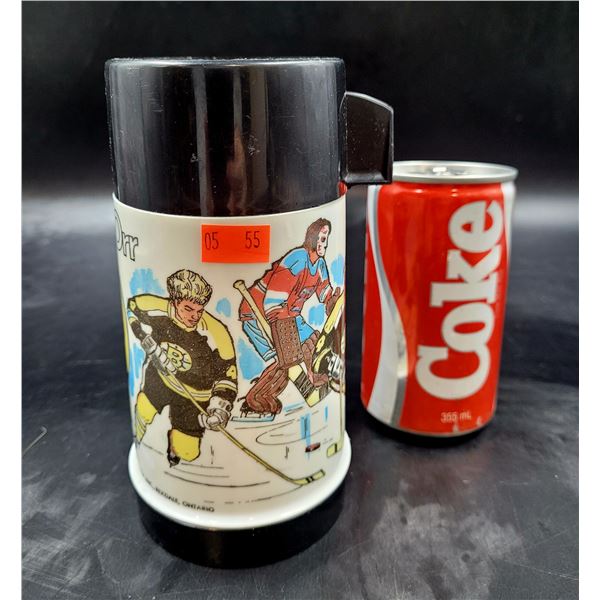 Vintage Hockey Thermos