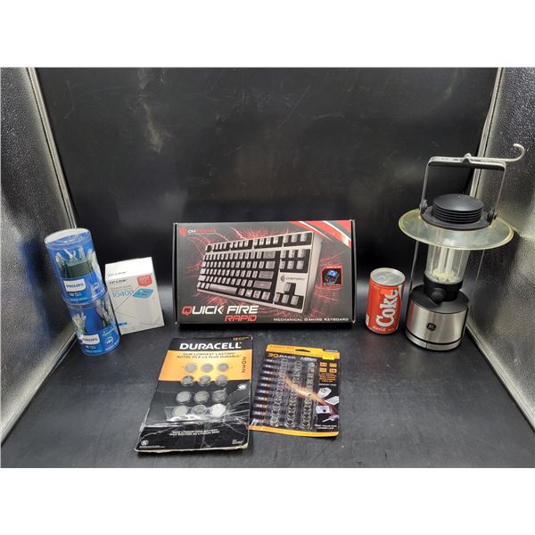 Quick Fire Rapid Keyboard & Electronics Lot