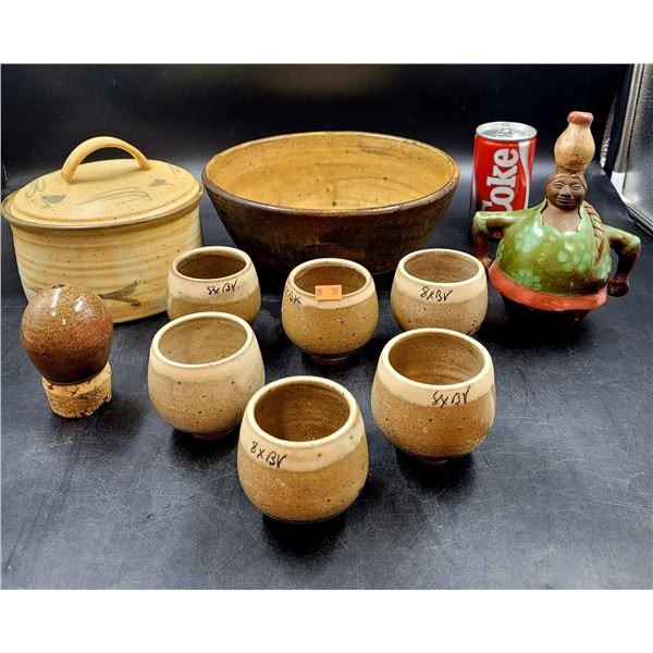 Vintage Pottery, Bowls & Cups