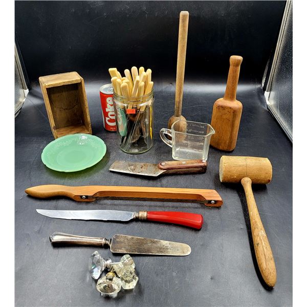 Vintage Kitchen Supplies Lot