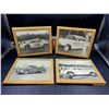 Image 1 : Framed Vintage Black & White Vehicle Photographs