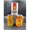 Image 1 : Vintage Shell Motor Oil Cans