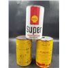 Image 2 : Vintage Shell Motor Oil Cans