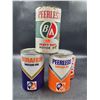 Image 1 : Vintage BA Motor Oil Cans