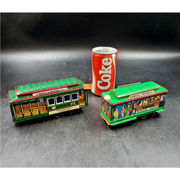 Vintage Powell & Mason Sts. Train Pieces