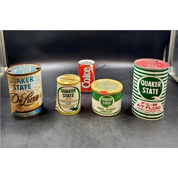 Vintage Quaker State Advertising Collectibles