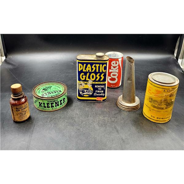 Vintage Vehicle Fluid & Accessory Lot