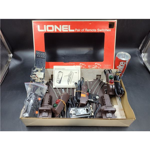 Lionel Remote Switches & Track