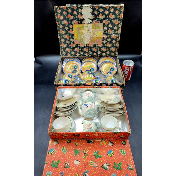 Two Vintage Tea Sets