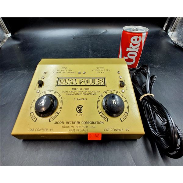 Vintage 2001-N Dual Power Toy Train Transformer