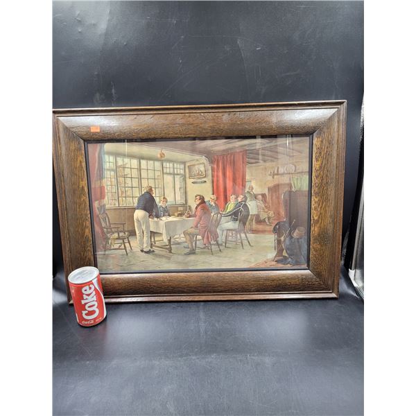 Framed "The Skipper's Birthday" Print