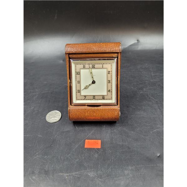 Vintage Travel Clock Made in England