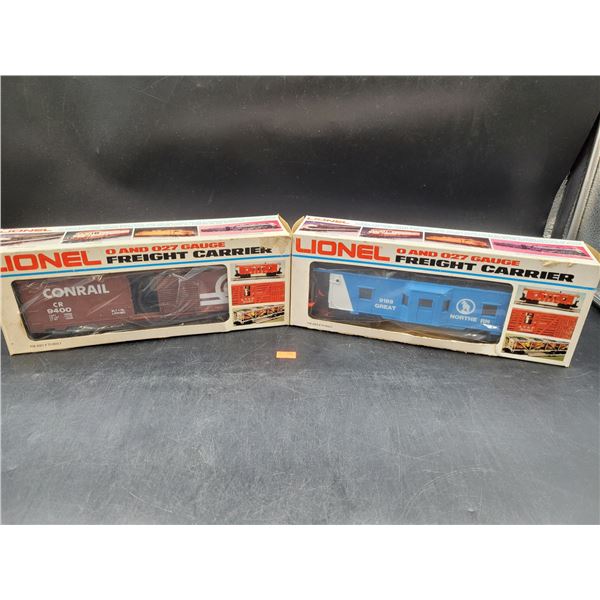 Lionel Conrail Freight Carrier & Northern Freight Carrier