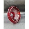 Image 2 : Vintage Ruby Red Glass Lampshade